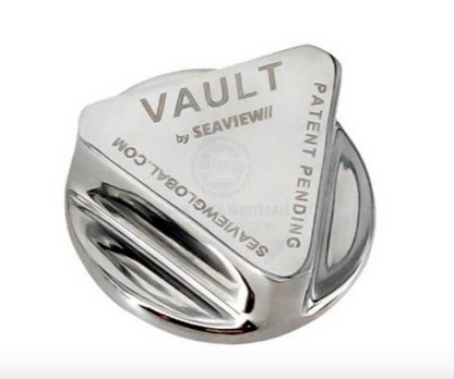 SEAVIEW POLISHED S/S VAULT DRAIN PLUG 970914 - Bosuns Boat