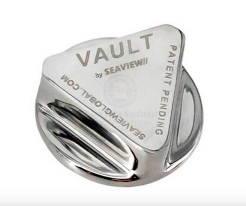 SEAVIEW POLISHED S/S VAULT DRAIN PLUG 970914 - Bosuns Boat