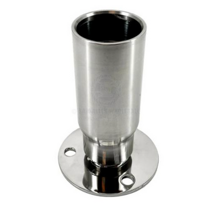 SEAVIEW STARLINK S/S 1-14 THREADED ADAPTER & S/S FIXED BASE 970920 - Bosuns Boat