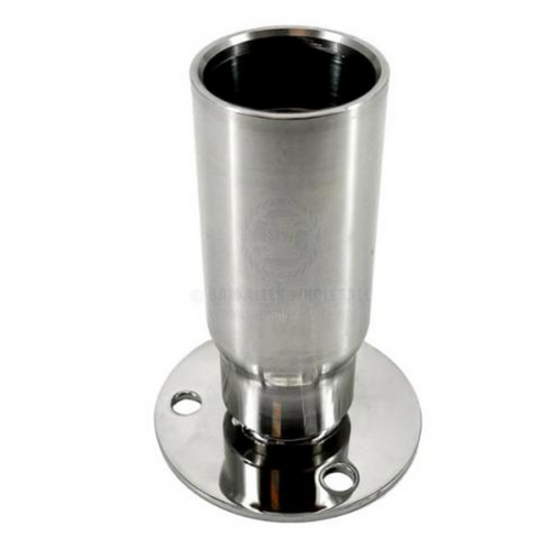SEAVIEW STARLINK S/S 1-14 THREADED ADAPTER & S/S FIXED BASE 970920 - Bosuns Boat