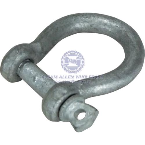 SHACKLE 'BOW' 25MM GAL