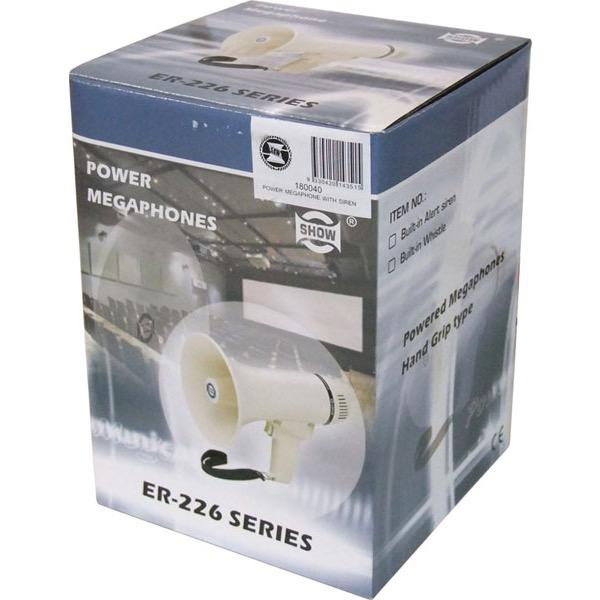 Show Compact Power Hand Grip Megaphone - No Siren