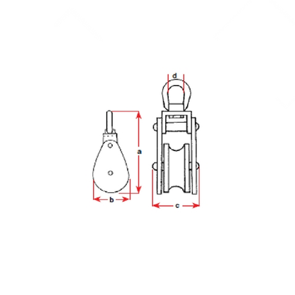 Single Block - Stainless Steel