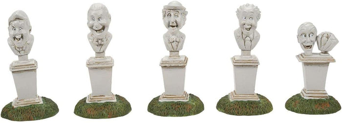 Snow Village Halloween The Singing Busts #6010469 Free Shipping