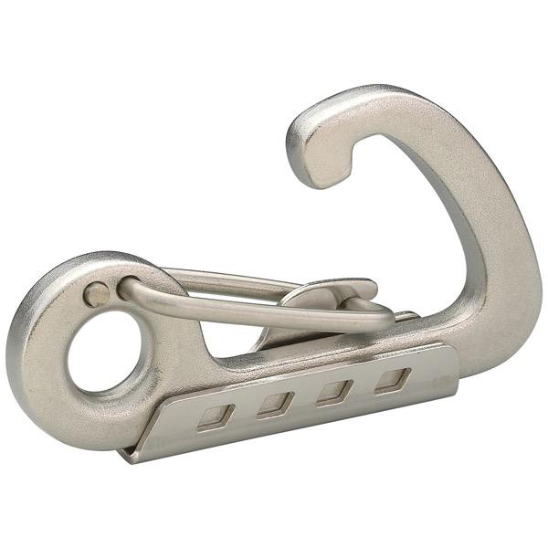 Spring Gate Snap Hook & Keeper Plate - Bosuns Boat