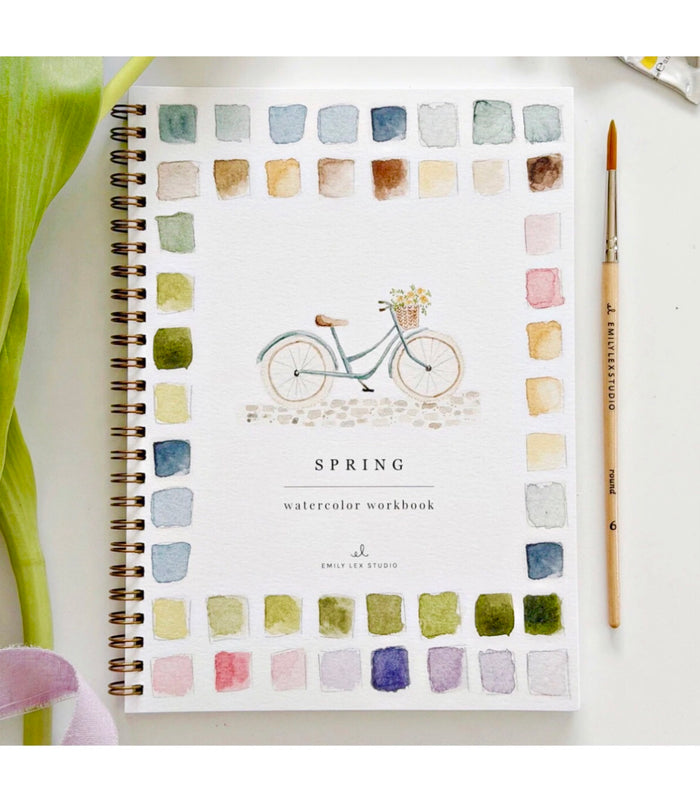 Spring Watercolor Workbook