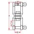 SS Jaw/Jaw Swivel