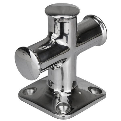 Stainless Steel Solid Cross Bollard