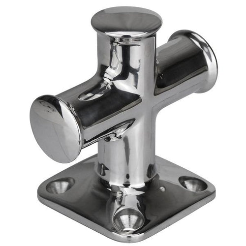 Stainless Steel Solid Cross Bollard