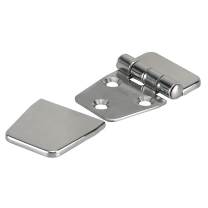 Strap Stamped/Cover Stainless Steel Hinge - 59mm(L) x 40mm(W) - 5 Holes