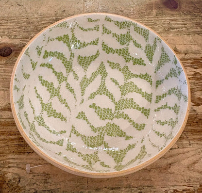 Terrafirma Ceramics Citrus Dessert Bowl, 6" (2 Patterns)