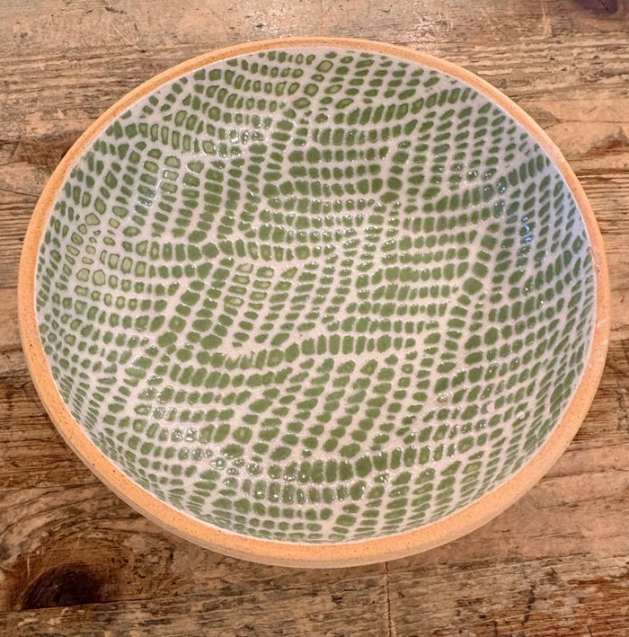 Terrafirma Ceramics Citrus Dessert Bowl, 6" (2 Patterns)