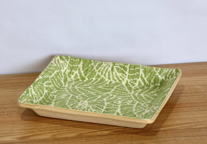 Terrafirma Ceramics Party Platter, Medium (Pine, Bordeaux, Citrus)