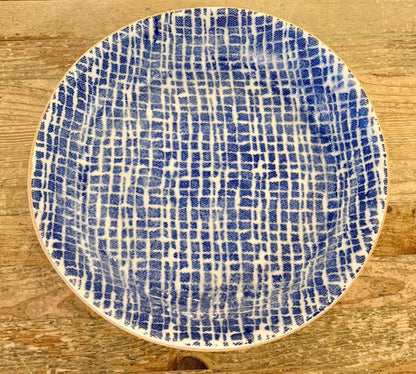 Terrafirma Ceramics Pasta Bowl, Cobalt