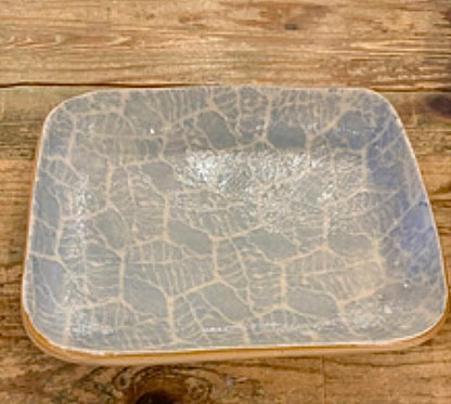 Terrafirma Ceramics Tidbit Bowl, Opal Foliage