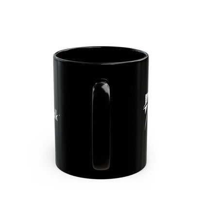 The Crosswalk Church Black Mugs
