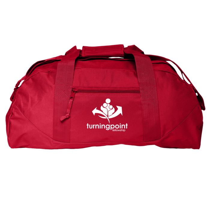 TPF Large Square Duffel Bag / Red / One Size