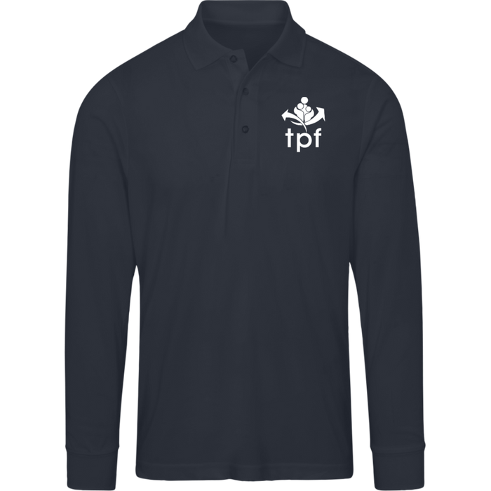 TPF - Long Sleeve Polo / Carbon / S