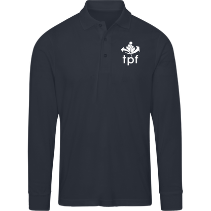 TPF - Long Sleeve Polo / Carbon / S