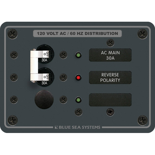 Traditional Metal Panel - AC Main + 1 Positions