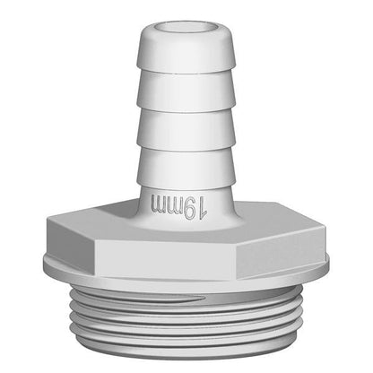 TRUDESIGN 1-1/2" BSP (M) Tank Fitting - Straight
