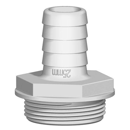TRUDESIGN 1-1/2" BSP (M) Tank Fitting - Straight