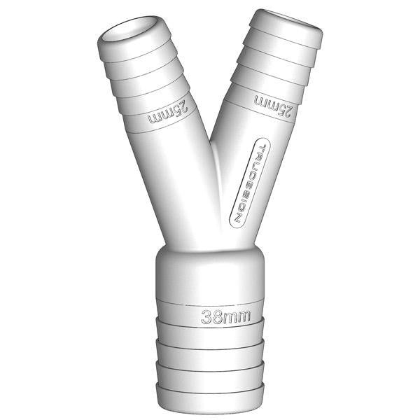 TRUDESIGN Hose Joiner - Y Piece Tail - Reducer