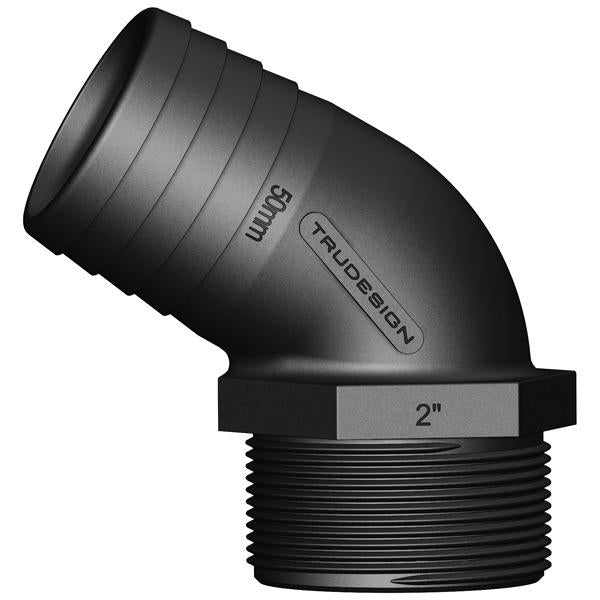 TRUDESIGN Hose Tail - Male Tail 120 Degree
