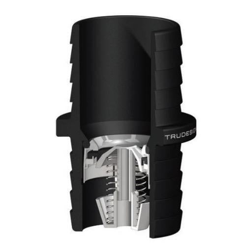 TRUDESIGN Non-Return Valve (Black) - Temp Service: 65 Degree Celcius