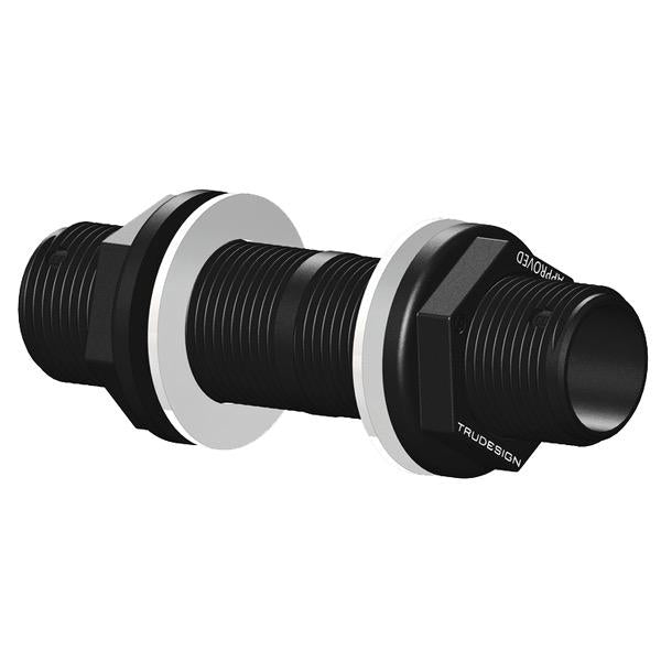 TRUDESIGN Thru-Bulkhead Fitting - 140mm Thread - Bosuns Boat