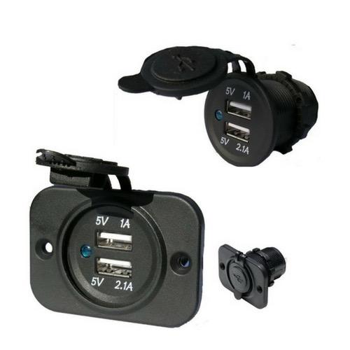 USB Power Sockets - Flush Mount