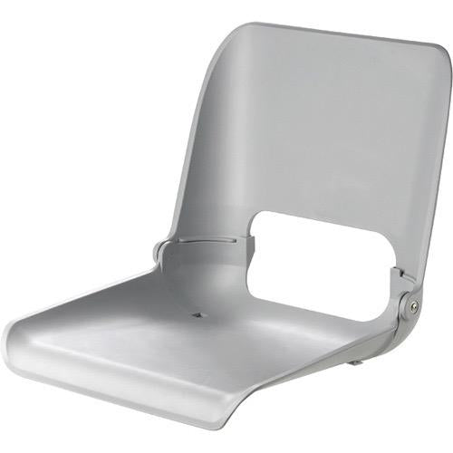 Vetus CREW Deluxe Lightweight Folding Boat Seat – White, with Cushions (CHCS) - Bosuns Boat