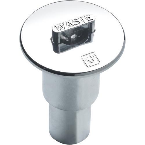 Vetus FCAPDF38 Diesel Fuel Deck Filler Cap 38mm Chrome Plated with Flush Handle