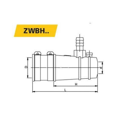 Vetus Flexible Inner Bearing with Triple Lip Seal (ZWBH) - Bosuns Boat