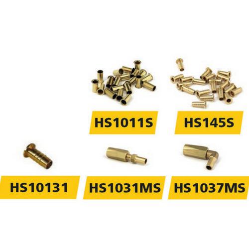 Vetus Hydraulic Steering Hose Fitting Kit - 6mm Support Sleeve & 8mm Olive - for HS04N Hose - Pack of 10 (HS10131)
