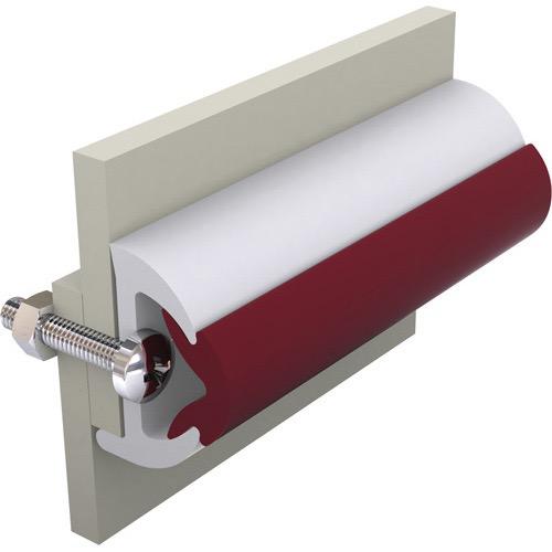 Base Profile for Rubbing Strake - POLY40 (inlay Strip ordered separately) - Bosuns Boat