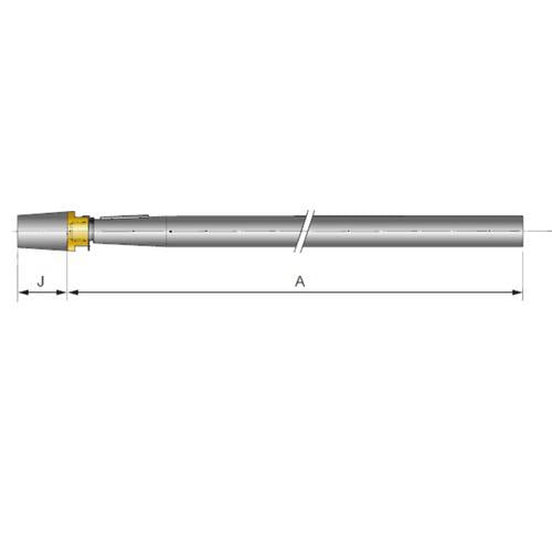 Vetus Propeller Shaft 35mm – Extra 500mm Length Charge (SA35/+)