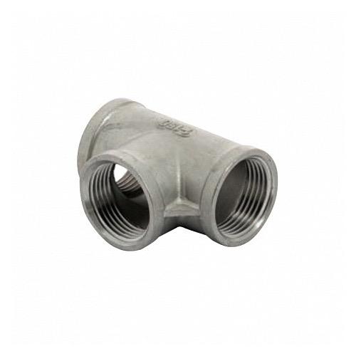 Vetus QS050 Female End Plug T-Piece — AISI 316 Stainless Steel, BSP 3/8–2" (7 Sizes) - Bosuns Boat