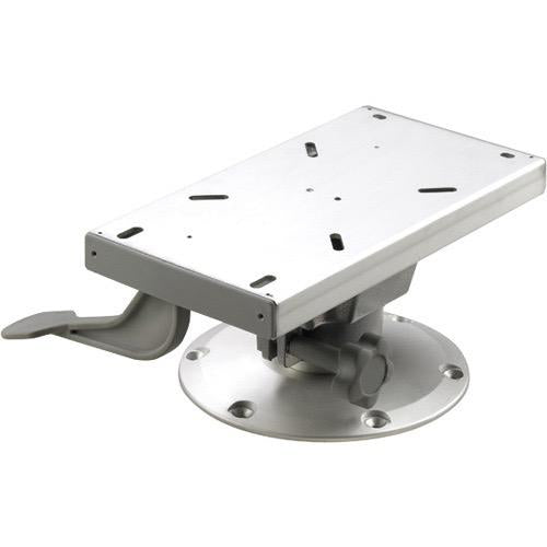 Vetus Seat Base with 360° Swivel & Slide – 153mm, Anodised Low Profile (PCS15)