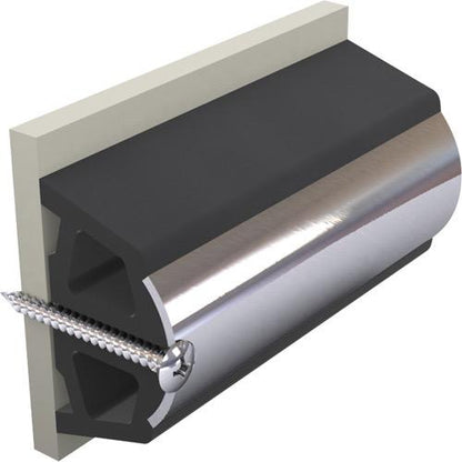 Vetus Set of 2 Stainless Steel End Pieces for Rubbing Strake