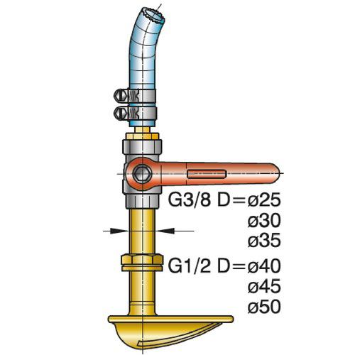 Vetus Shaft Water Lubrication Kit — WCAPSET (25–35mm Shaft) - Bosuns Boat