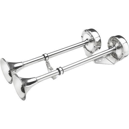 Vetus Single Electric Marine Horn – AISI 316 Stainless, 12V High Pitch (H12H)