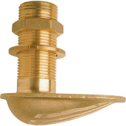 Vetus WCAP Brass Water Scoop — BSP Thread, 1/2" to 3" (7 Sizes) - Bosuns Boat