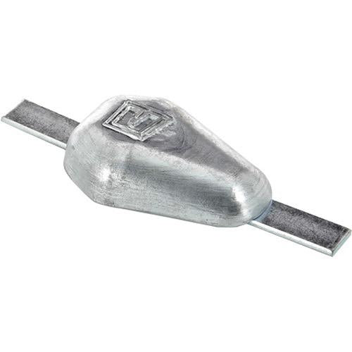 Vetus Weld-On Hull Anode – Zinc 2.70kg Drop Profile (WOA012Z)