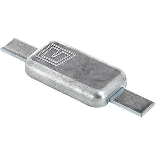 Vetus Weld-On Hull Anode – Zinc, Rectangular, 198mm (WOA000Z) - Bosuns Boat