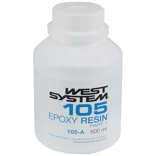 West System 105 Resin Only Various Sizes - Bosuns Boat