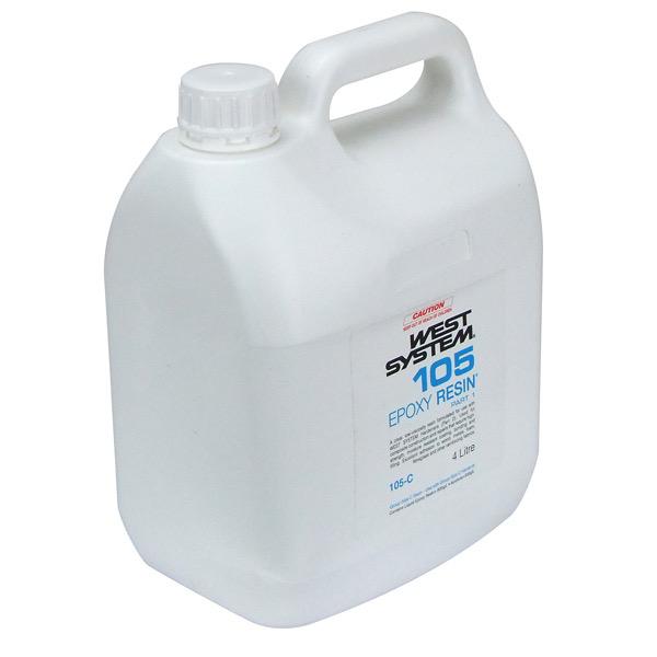 West System 105 Resin Only Various Sizes - Bosuns Boat
