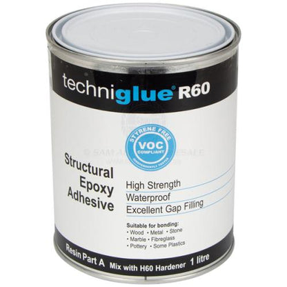 West System Techniglue R60 Resin Only Various Sizes - Bosuns Boat