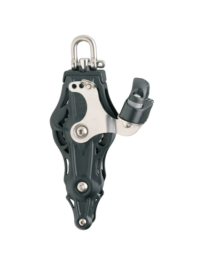 Wichard 75408 Ball bearing blocks / sheave 70 / fiddle / with swivel head, becket and cam - bosunsboat