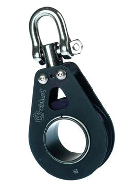 Wichard  94105 Roller blocks / sheave 50 / single / with swivel head - bosunsboat